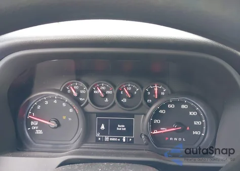 2023 Chevrolet Silverado 1500 4Wd Short Bed Custom из США, поврежденный, VIN 3GCPDBEK1PG264293